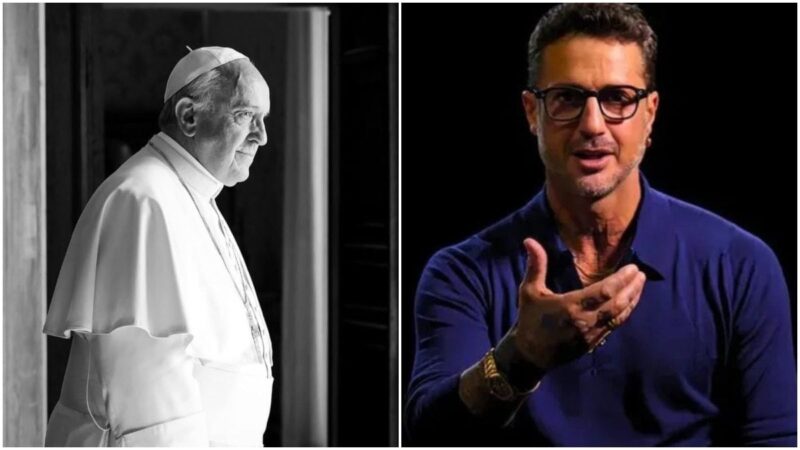 Fabrizio Corona su Papa Francesco: «La morte è arrivata puntuale, precisa, quasi rituale»